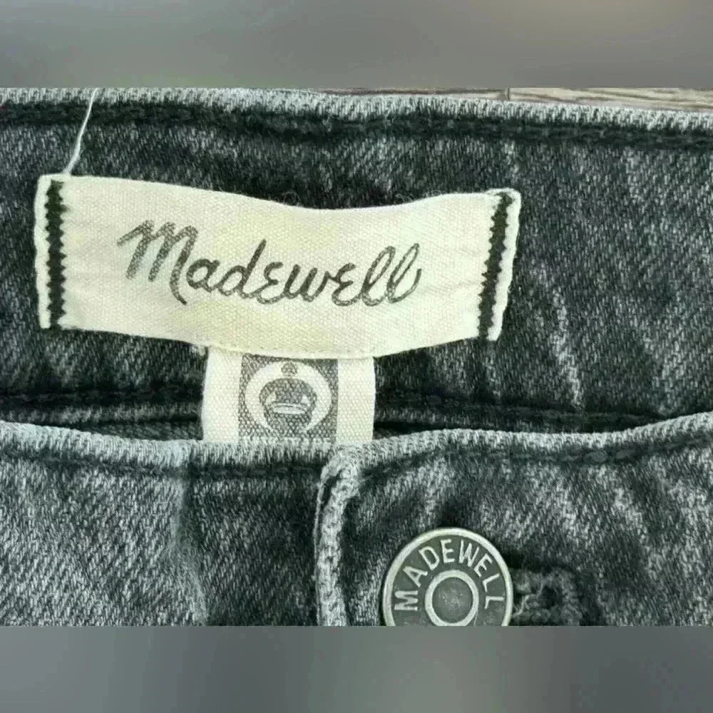 Madewell The Mid-Rise Perfect Vintage Straight Ripped Edition Size 27 - Picture 6 of 7